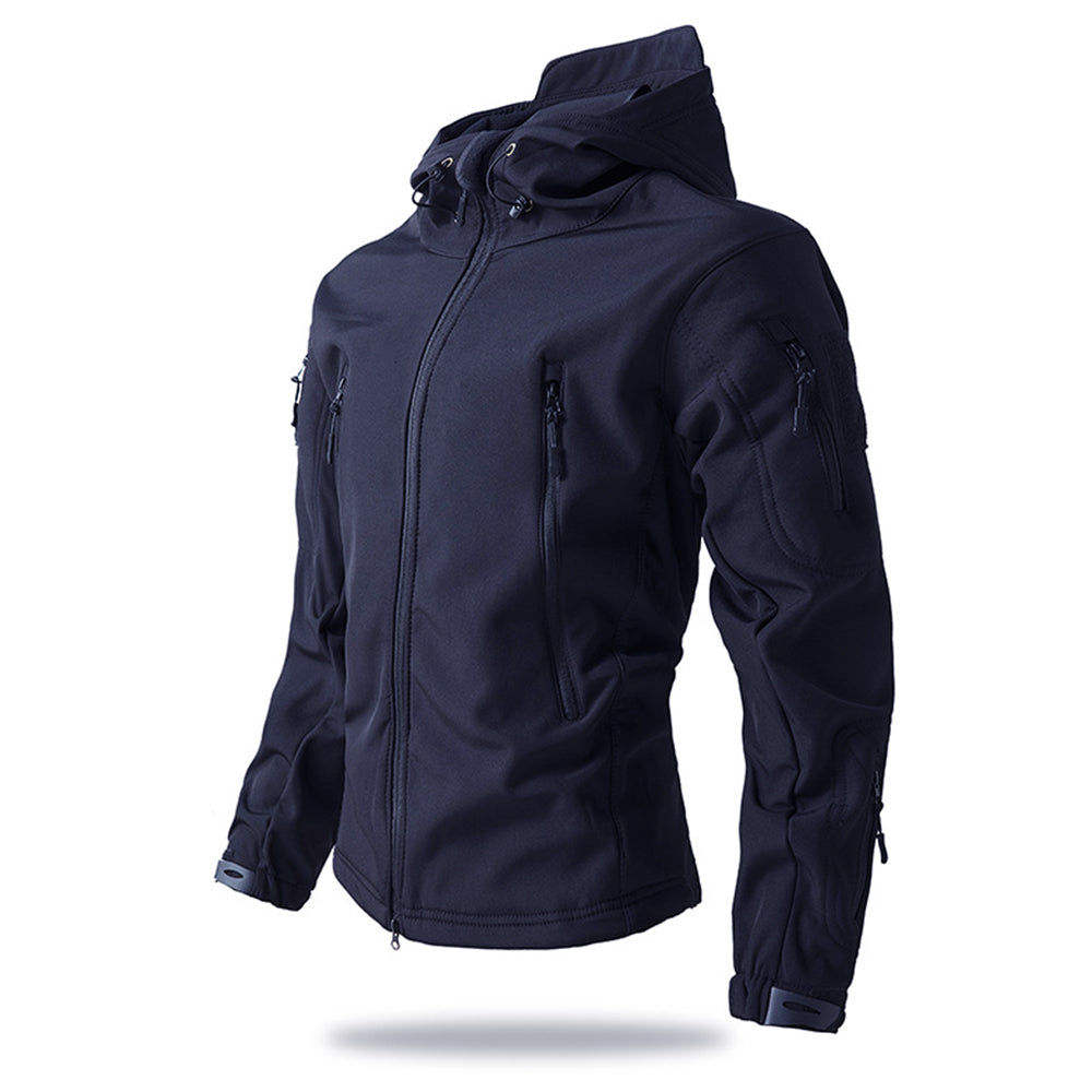Soft Shell Fleece Hooded 3-in-1 Sharkskin Outdoor Cycling Thickened Camouflage Clothing