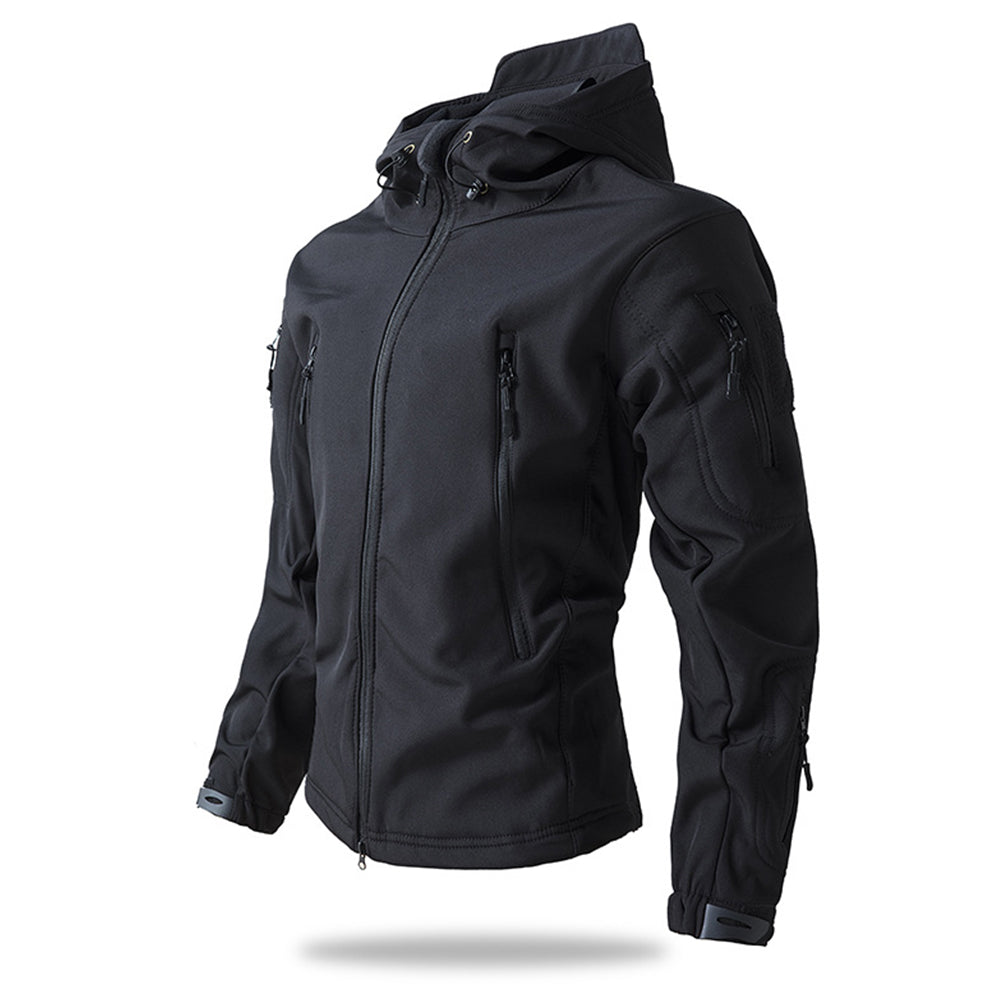 Soft Shell Fleece Hooded 3-in-1 Sharkskin Outdoor Cycling Thickened Camouflage Clothing