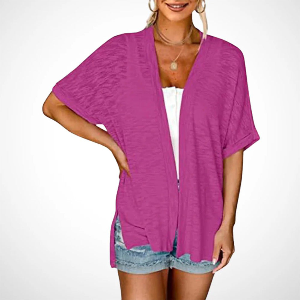 🔥Summer Clearance – 50% OFF!🔥2025 New Stylish Flowy Short Sleeve Cardigan