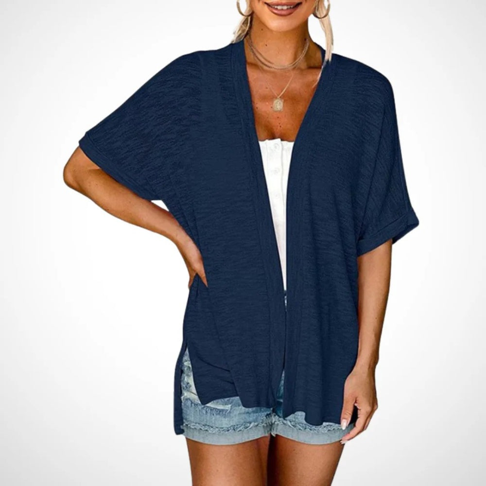 🔥Summer Clearance – 50% OFF!🔥2025 New Stylish Flowy Short Sleeve Cardigan