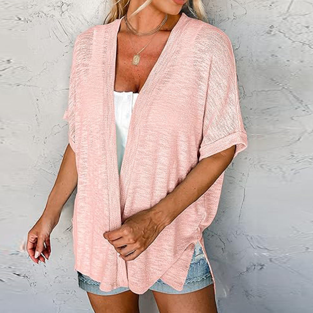 🔥Summer Clearance – 50% OFF!🔥2025 New Stylish Flowy Short Sleeve Cardigan