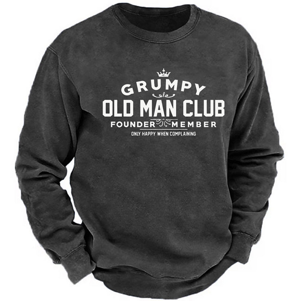 Grumpy Old Man Club Sweatshirt