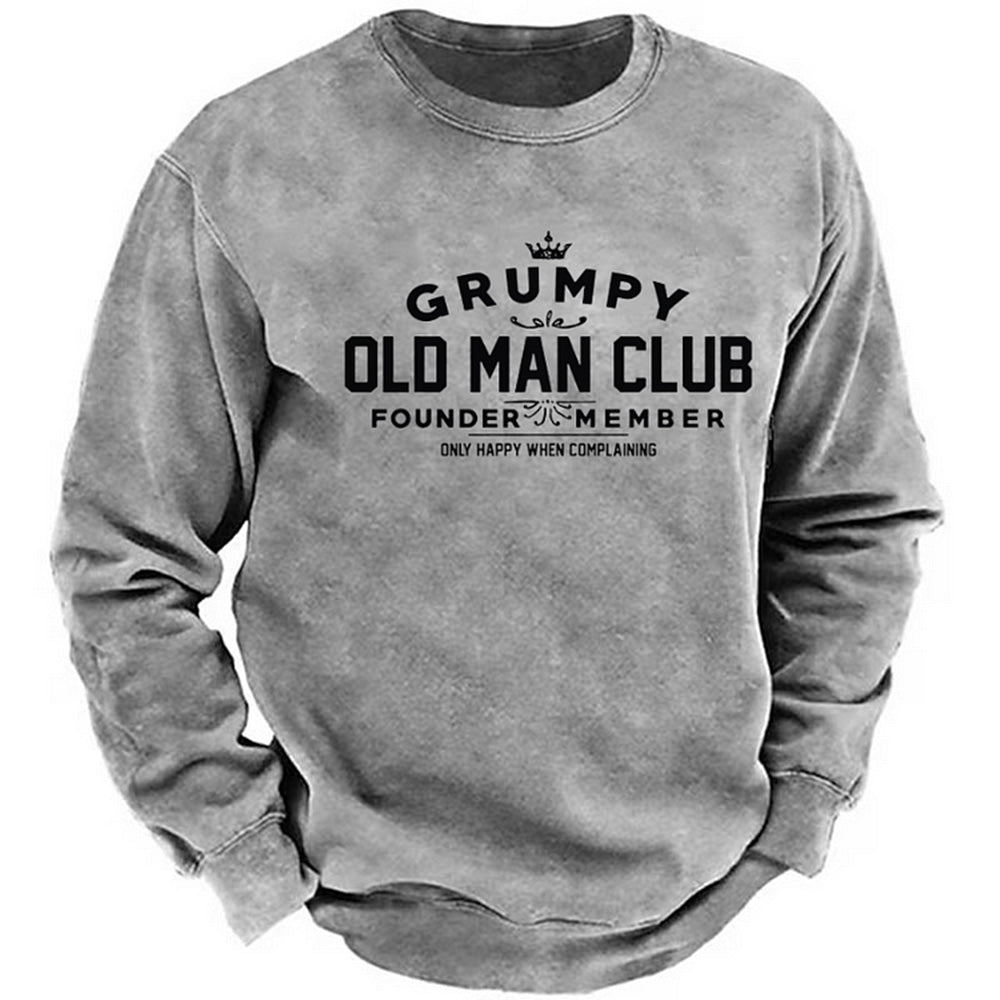 Grumpy Old Man Club Sweatshirt